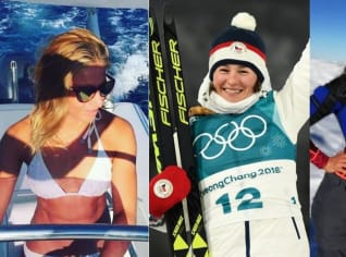 Ester Ledecká, Veronika Vítková, Eva Samková Ester Ledecká, Veronika Vítková, Eva Samková