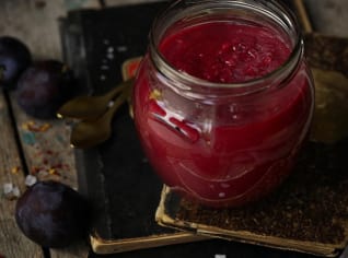 Švestkové chutney Švestkové chutney