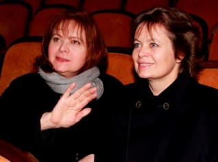 Libuše Šafránková a Miroslava Šafránková na premiéře filmu Přijde letos Ježíšek? Libuše Šafránková a Miroslava Šafránková na premiéře filmu Přijde letos Ježíšek?