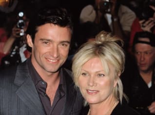 Hugh Jackman s manželkou Hugh Jackman s manželkou