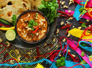 Indické butter chicken neboli máslové kuře Indické butter chicken neboli máslové kuře