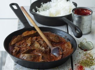 Rychlá večeře: Krůtí játra na víně podle Florentýny Rychlá večeře: Krůtí játra na víně podle Florentýny