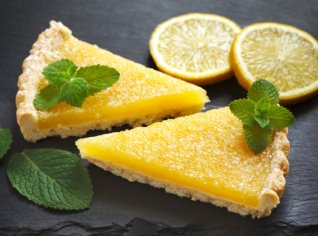 Habánský citronový koláč z křehkého těsta Habánský citronový koláč z křehkého těsta