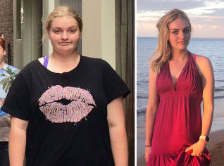 Australanka zhubla 60 kilogramů za rok Australanka zhubla 60 kilogramů za rok