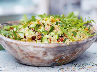Quinoa s pistáciemi a meruňkami Quinoa s pistáciemi a meruňkami