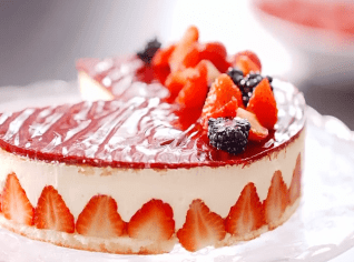 Dort Fraisier od Ivety Fabešové. Dort Fraisier od Ivety Fabešové.