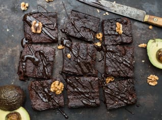 Avokádové brownies Avokádové brownies