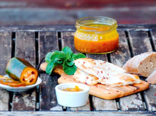 Broskvová grilovací omáčka s chilli Broskvová grilovací omáčka s chilli
