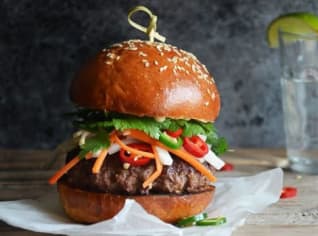 Banh mi burger Banh mi burger
