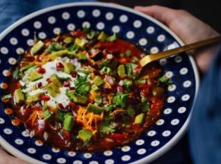 Pikantní taco polévka Pikantní taco polévka