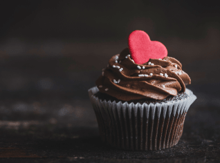 Valentýnské cupcakes nejen pro vegany Valentýnské cupcakes nejen pro vegany