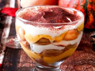 Podzimní dýňové tiramisu s voňavým kořením Podzimní dýňové tiramisu s voňavým kořením