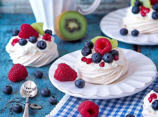 Letní mini Pavlova Letní mini Pavlova