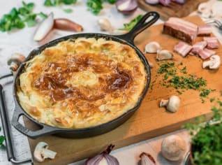 Kuřecí koláč s houbami Kuřecí koláč s houbami
