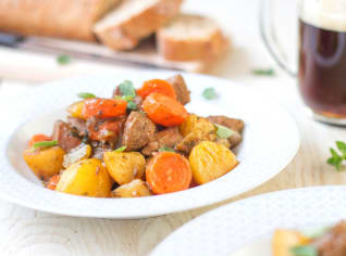 Irish stew s jehněčím masem Irish stew s jehněčím masem