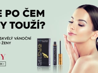 Soutěž o 3 dárkové balíčky s růstovým sérem na řasy HairPLUS Soutěž o 3 dárkové balíčky s růstovým sérem na řasy HairPLUS