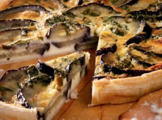Lilkový koláč se sýrem feta Lilkový koláč se sýrem feta