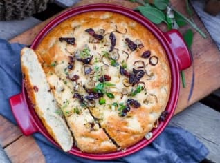 Domácí focaccia Domácí focaccia