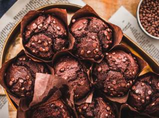 Vláčné čokoládové muffiny Vláčné čokoládové muffiny