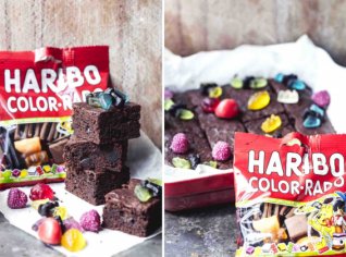 Haribo brownies na výlet i na doma Haribo brownies na výlet i na doma