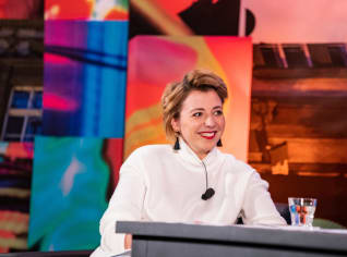 Anna Slováčková v pořadu 7. pádů Honzy Dědka Anna Slováčková v pořadu 7. pádů Honzy Dědka