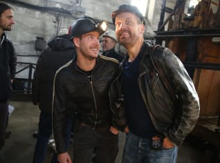 Herci David Matásek s Vladimírem Polívkou za kamerou. Také parťáci. Herci David Matásek s Vladimírem Polívkou za kamerou. Také parťáci.