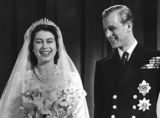 Alžběta II. s Princem Philipem se vzali v roce 1947. Alžběta II. s Princem Philipem se vzali v roce 1947.