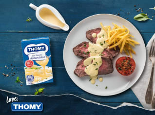 Roastbeef s holandskou omáčkou Roastbeef s holandskou omáčkou