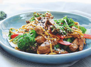 Stir fry s vepřovou panenkou Stir fry s vepřovou panenkou