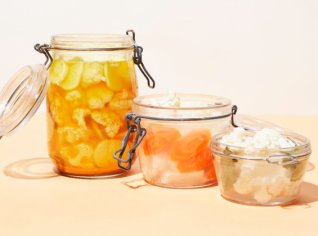 Fermentovaný květák s kari kořením Fermentovaný květák s kari kořením