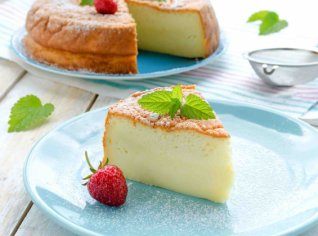 Japonský nadýchaný cheesecake Japonský nadýchaný cheesecake