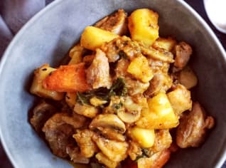 Krůtí stew se zeleninou Krůtí stew se zeleninou