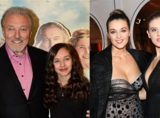 Karel Gott s dcerou Charlotte, která se věnuje zpěvu. Starší dcera Ivy Kubelkové, Natálie, se vydala na dráhu modelky. Karel Gott s dcerou Charlotte, která se věnuje zpěvu. Starší dcera Ivy Kubelkové, Natálie, se vydala na dráhu modelky.