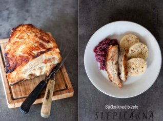 Vepřo knedlo zelo s pečeným bůčkem Vepřo knedlo zelo s pečeným bůčkem
