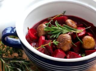Řepa po burgundsku Řepa po burgundsku