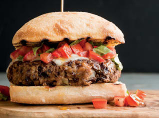 Fazolové burgery Fazolové burgery
