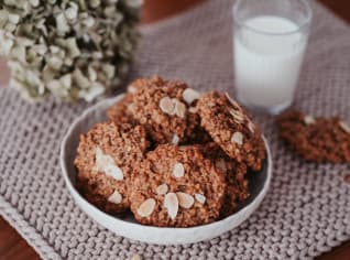 Veganské ovesné sušenky Veganské ovesné sušenky