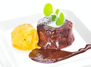 Čokoládový fondant Čokoládový fondant
