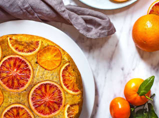 Obrácený citrusový koláč Obrácený citrusový koláč