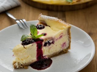 Cheesecake s ostružinami Cheesecake s ostružinami