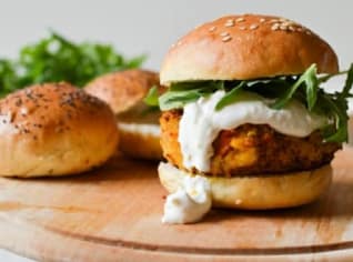 Dýňové hokkaido burgery Dýňové hokkaido burgery