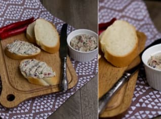 Paštika z uzené makrely Paštika z uzené makrely