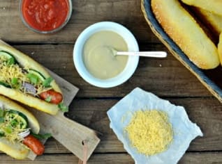 Domácí hot dog Domácí hot dog