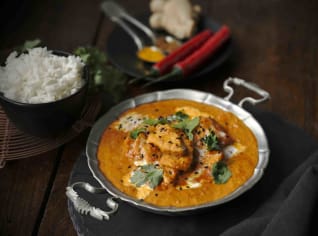 Indické butter chicken Indické butter chicken