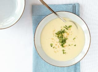 Jemná bramborová polévka Jemná bramborová polévka