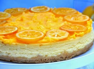 Citronový cheesecake s krémem Lemon curd Citronový cheesecake s krémem Lemon curd