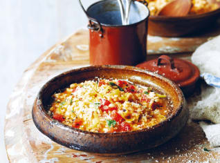 Risotto s čerstvými rajčaty Risotto s čerstvými rajčaty