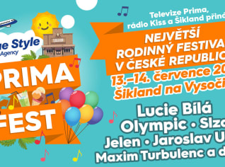 Přijďte si odpočinout a pobavit se na BLUE STYLE PRIMA FEST Přijďte si odpočinout a pobavit se na BLUE STYLE PRIMA FEST