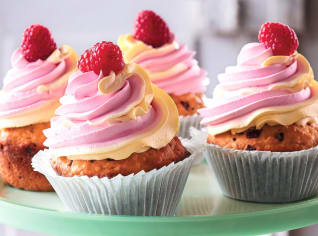 Mramorové cupcaky Mramorové cupcaky
