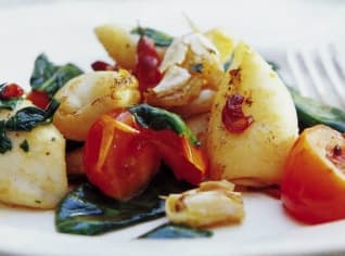 Restované kalamáry s česnekem a chilli Restované kalamáry s česnekem a chilli